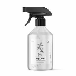 Basil room spray 500ml – fresh herbal scent, natural