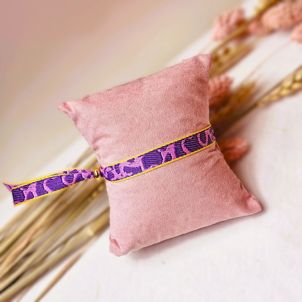 Ribbon bracelet fancy