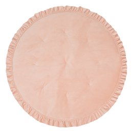 Mata Soft Velvet z Falbanką „Apricot”