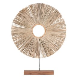 Dekorativ Figur 66 x 8 x 79 cm Natur