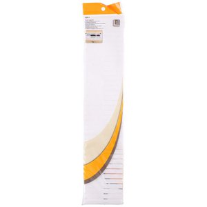 Plastic drawer divider 2 pieces 10x49cm