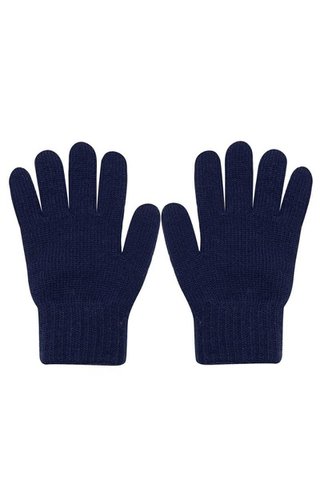 Enkele handschoenen - 30% AZZONE wol - MARINEBLAUW