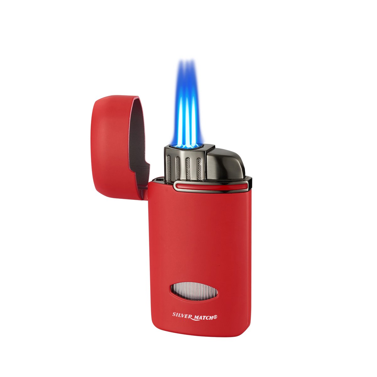 Briquet jet flame F1 Team Silver Match
