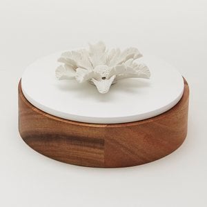 OKO wooden and porcelain box