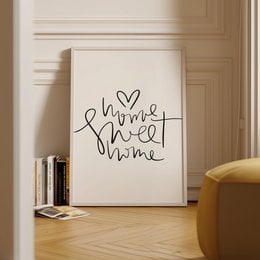 Poster: Home sweet home