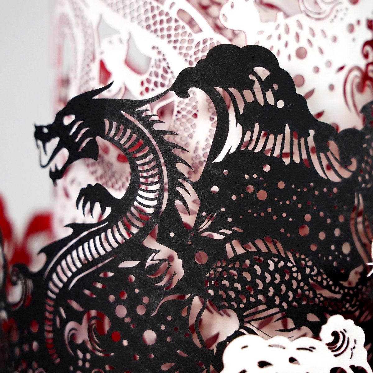 Spiro Dragon lamp (gigantische uitvoering)