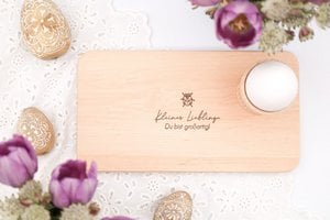 Frühstücksbrett - Kleiner Liebling. Du bist großartig!