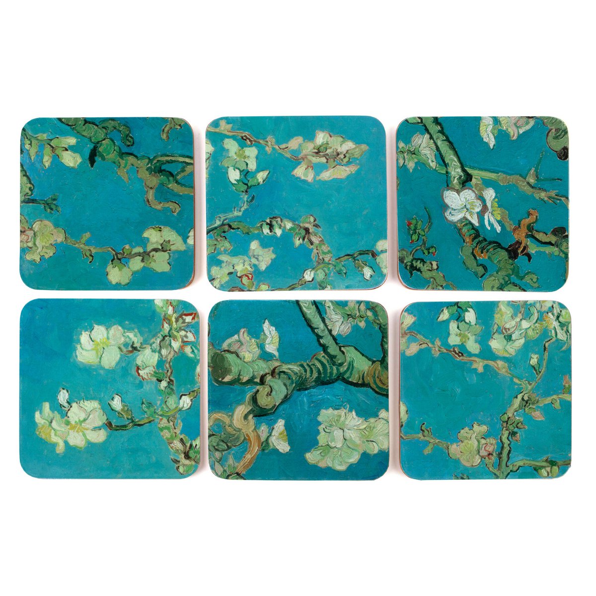 Coasters, Almond Blossom, Van Gogh