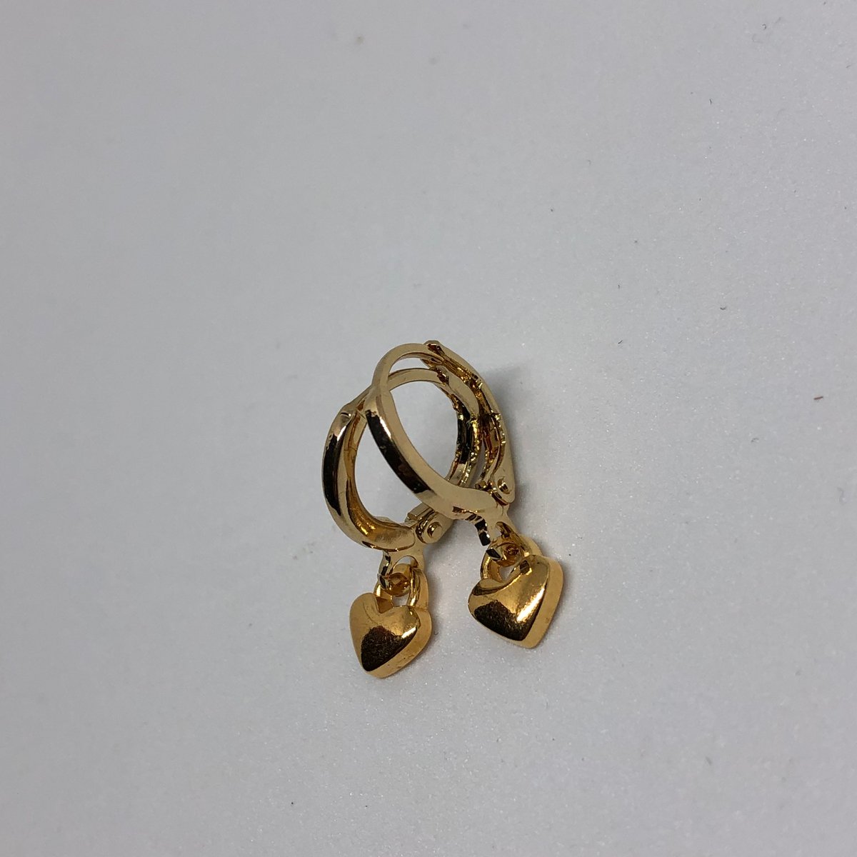 Ohrringe Herz gold