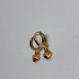 Ohrringe Herz gold
