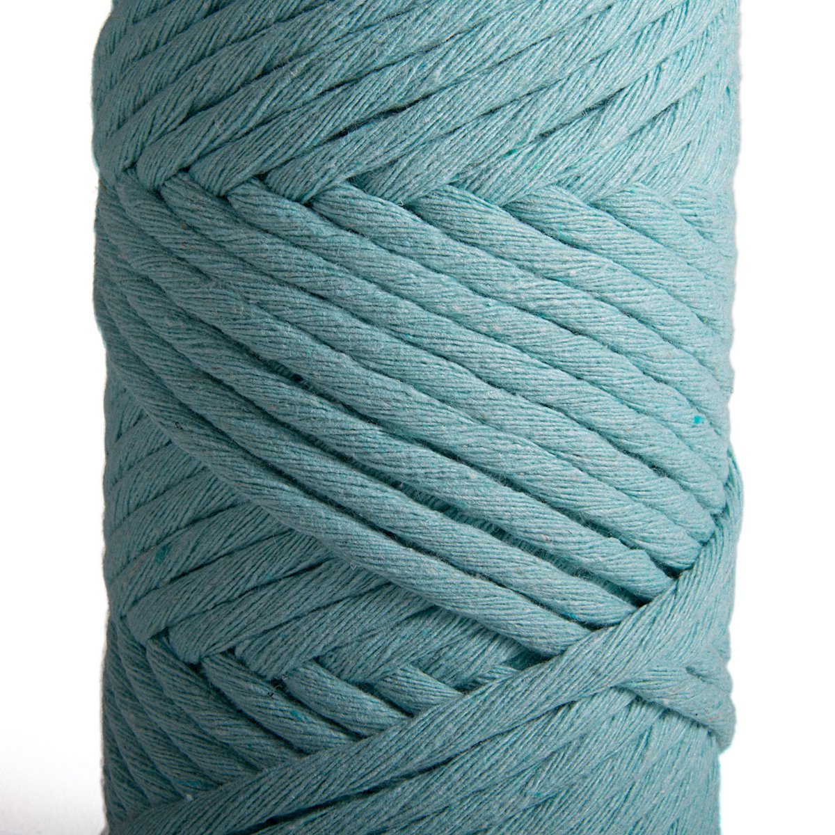 Sensy Premium 3 mm - cordoncino macramè a filo singolo in cotone riciclato al 100%.