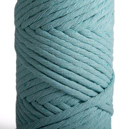 Sensy Premium 3 mm - cordoncino macramè a filo singolo in cotone riciclato al 100%.