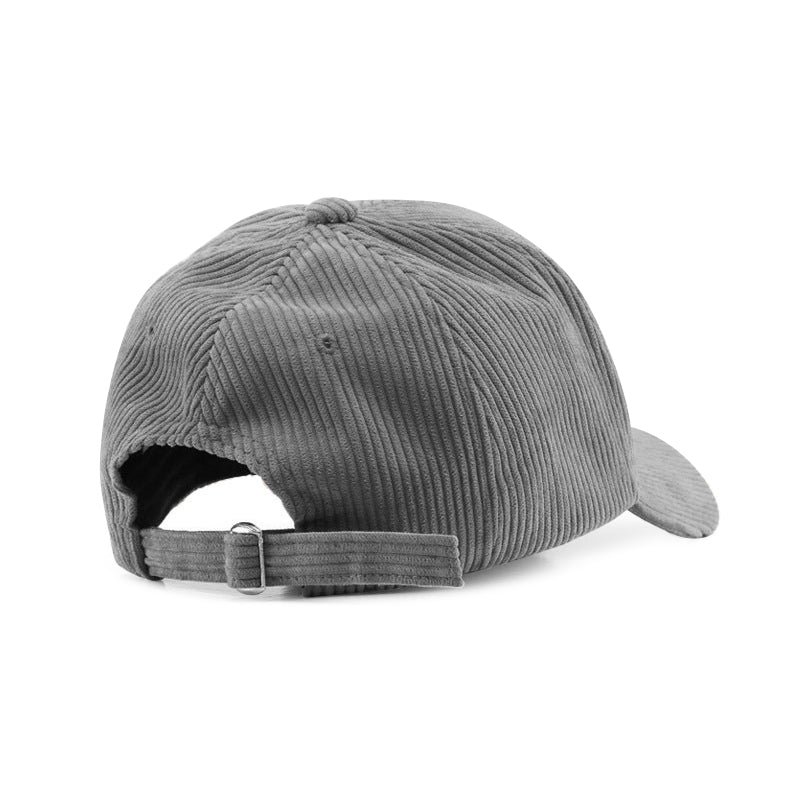 Legend Cap Basic - eindbaas - Corduroy - Grey