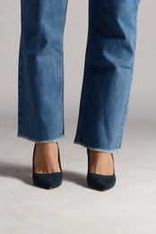 Flare Jeans - Høj talje - løse jeans