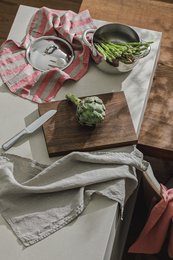 Paño de cocina (paños de cocina) / Natural, 100% lino