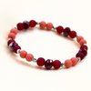Armband Bente royal rood koraal