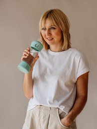 EQUA Squeeze Active Glass Water Bottle