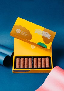 Oolong Tea Egg Roll (Handmade)