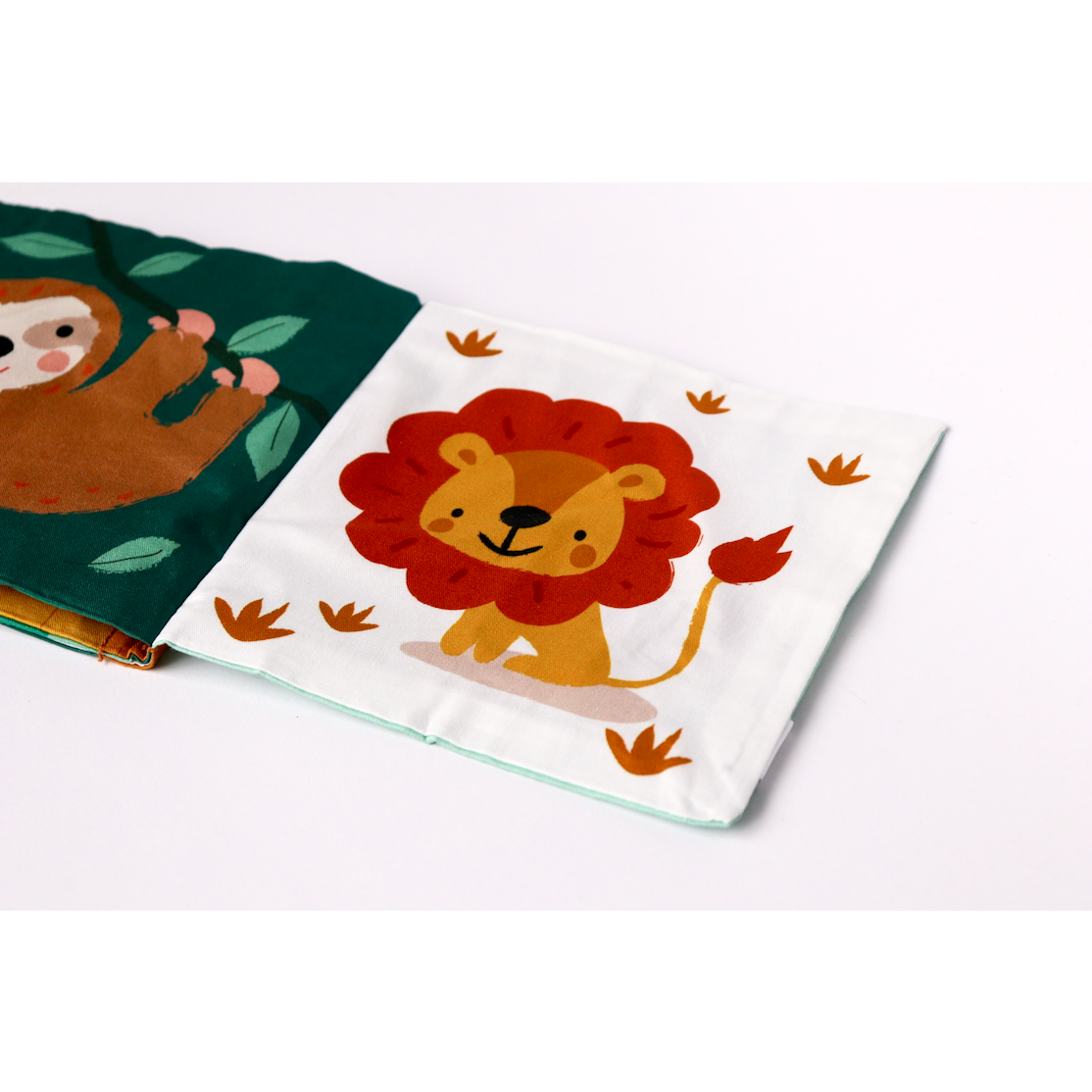 Babybook cloth book crisp - Jungle