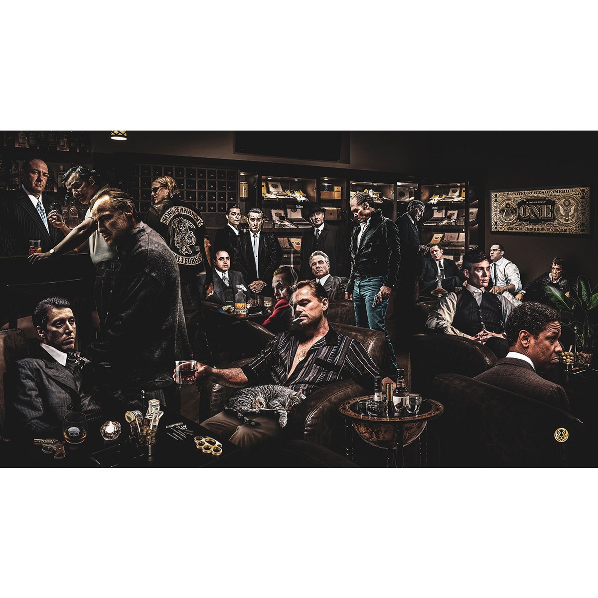 Gangsters Zigarrenclub