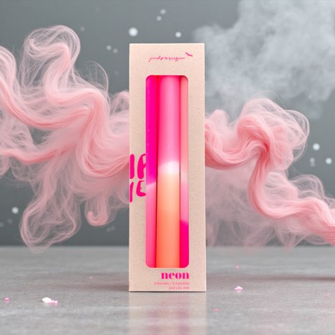 Dip Dye Neon * Flamingo Dreams
