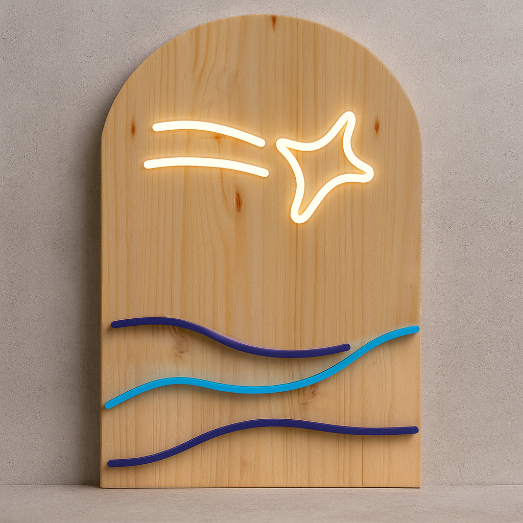 NEON-LED-Shooting-Star