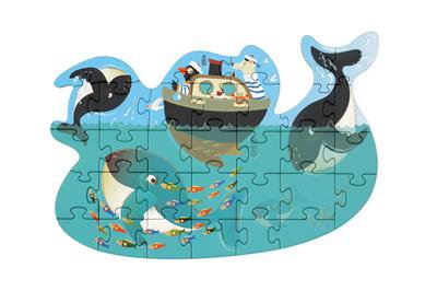 Contour Puzzel - Walvissen