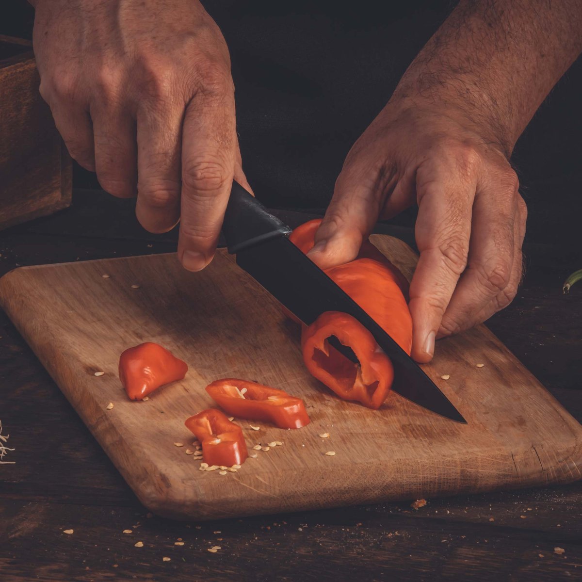 Nirosta Black Edition utility knife