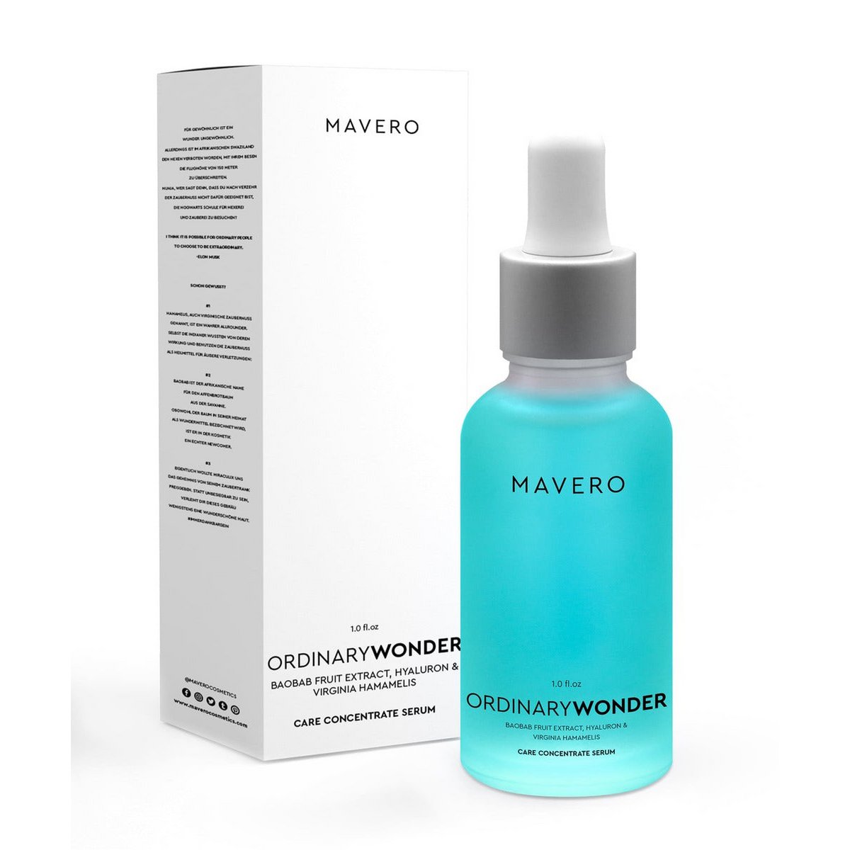 ORDINARYWONDER - Hyaluronsyreserum med baobab & troldnød (troldnød)