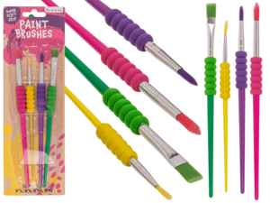 Paint Brushes, Super soft grip,