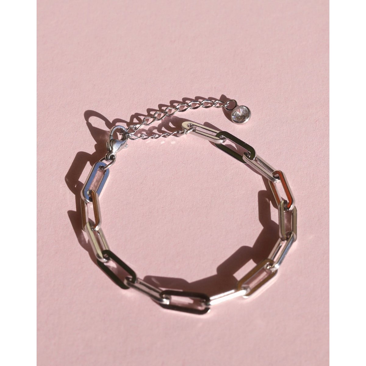 Beata - Box Chain Link Armbånd