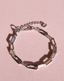 Beata - Box Chain Link Armbånd