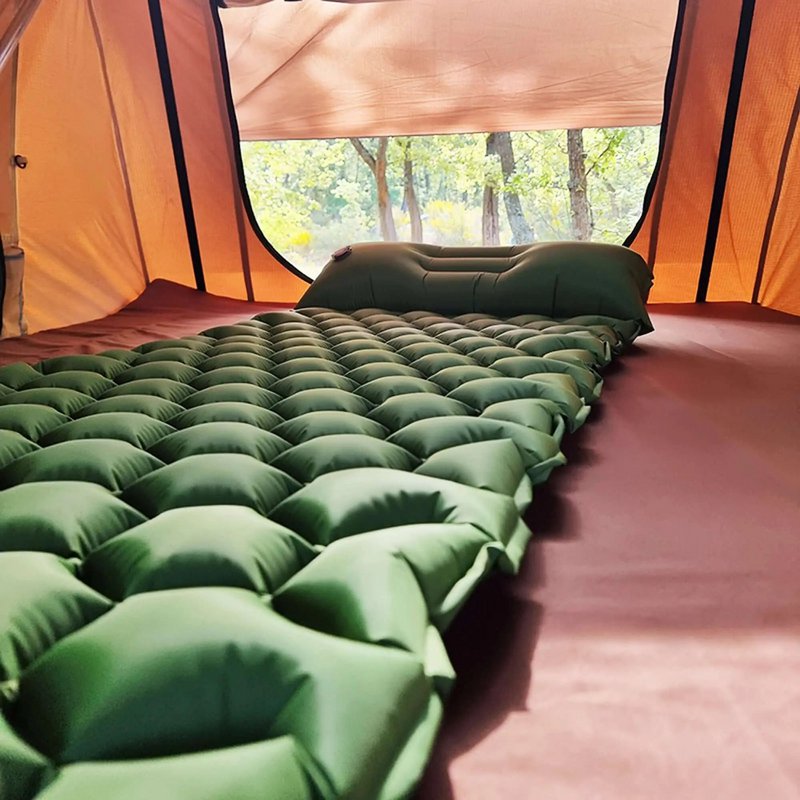 Inflatable Roof Tent Camping Mattress - Comfort & Space Saving