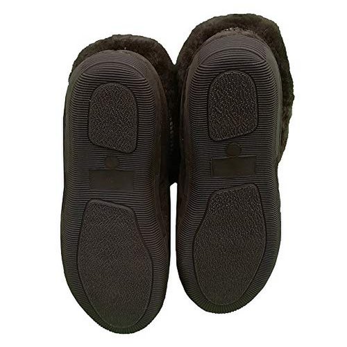 Zapato de piel de cordero "Crete" con una suela sólida