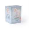 CANDLE SET LITHOTHERAPY - WITH PINK QUARTZ GEMS