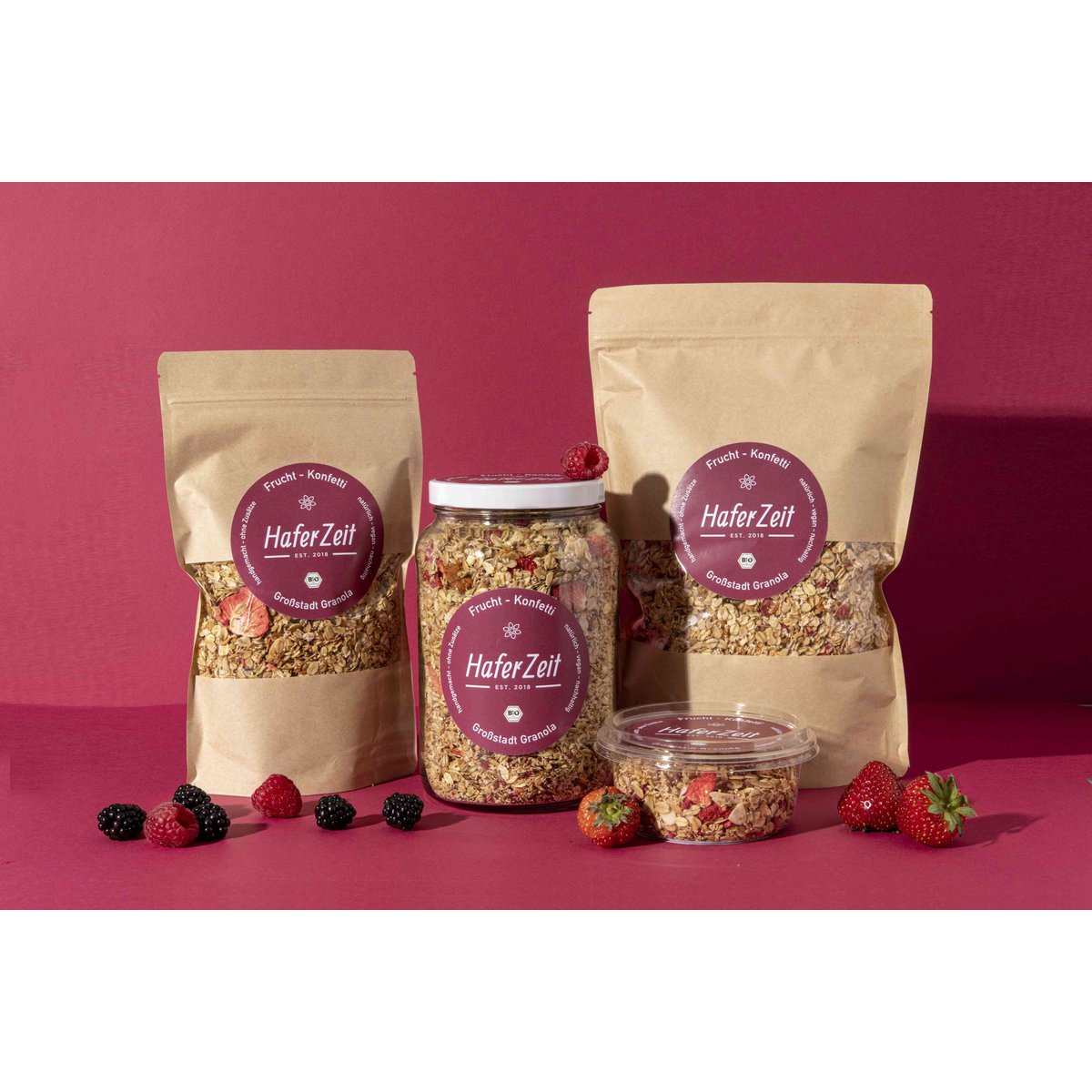 Bio-Granola Frucht-Konfetti