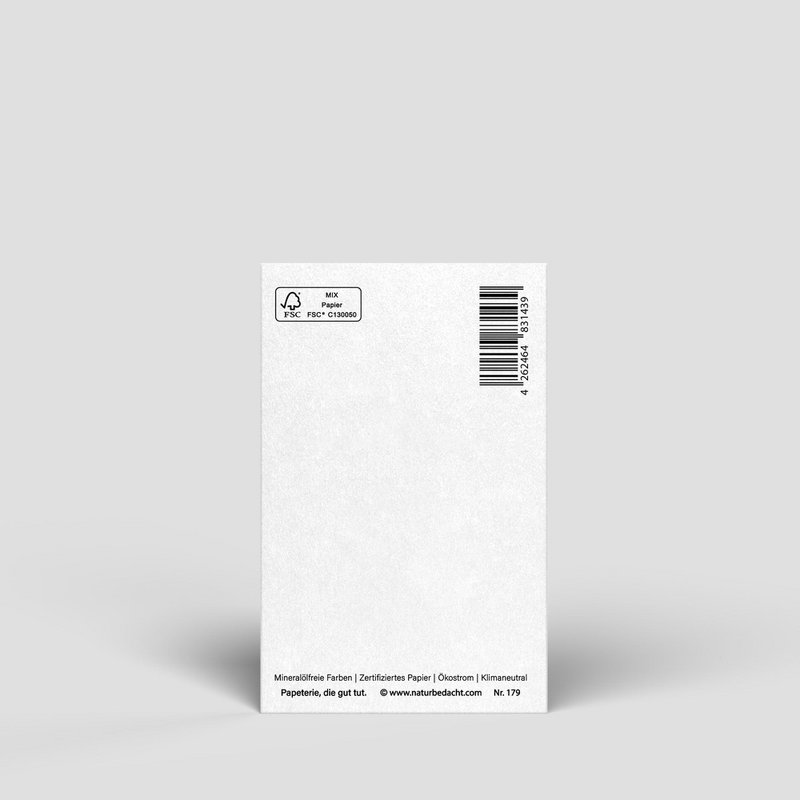 Carte midi - bouquet de fleurs - N°133