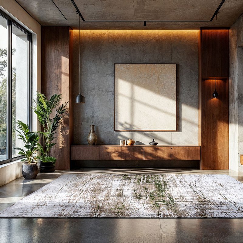 Eco Rug - Central Green - Vloerkleed groente