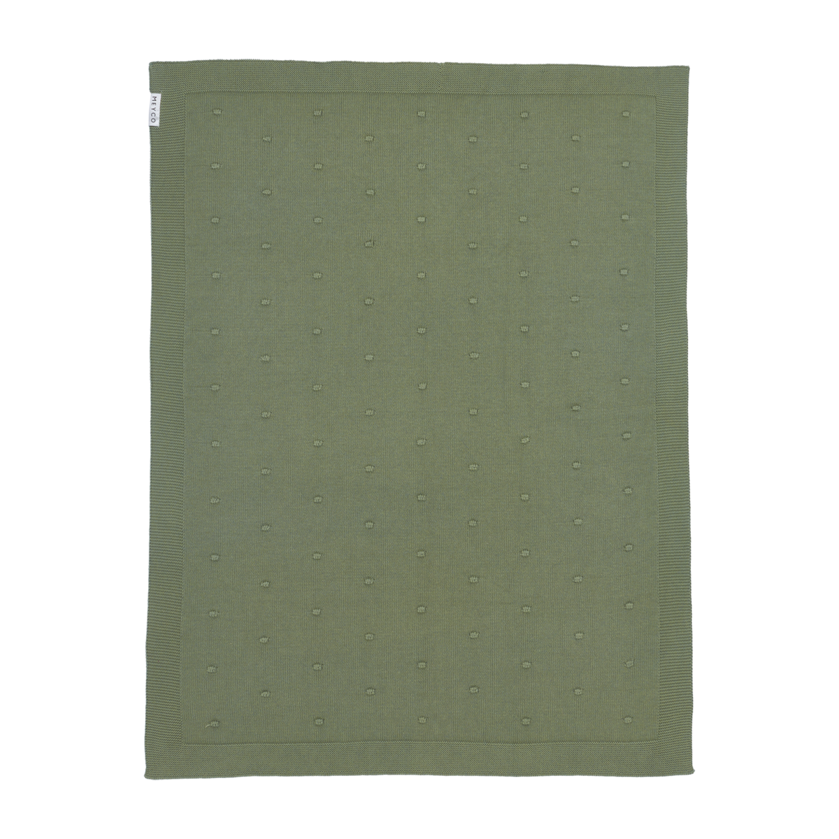 Deken Mini Knots Forest Green