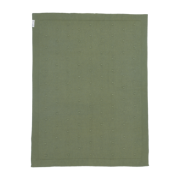Deken Mini Knots Forest Green