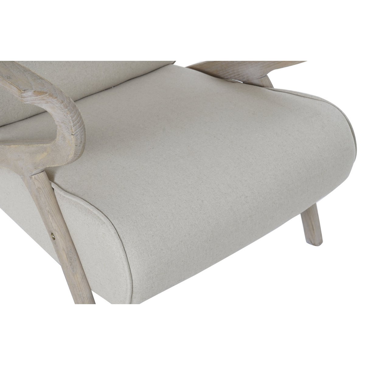BUTACA ABETO POLIESTER 67X80X85 BEŻOWY MB188991
