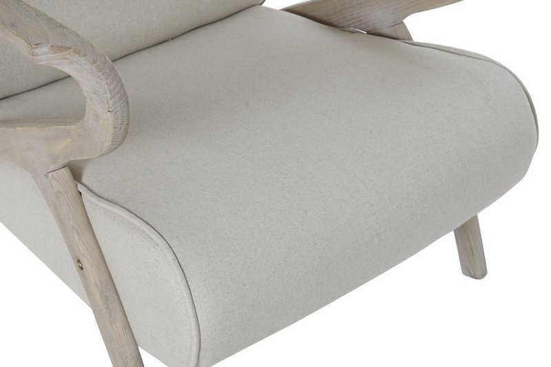 BUTACA ABETO POLIESTER 67X80X85 BEIGE MB188991