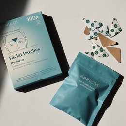 APRICOT Cotton Facial Patches with Hyaluron