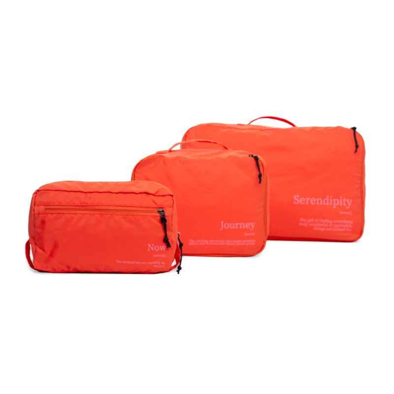 ORGANISATEUR DE VALISE ORANGE SERENDIPITY (L) HF
