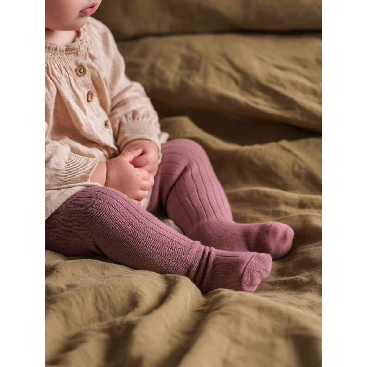 Wollen baby- kindermaillot - Merinowol - Haze