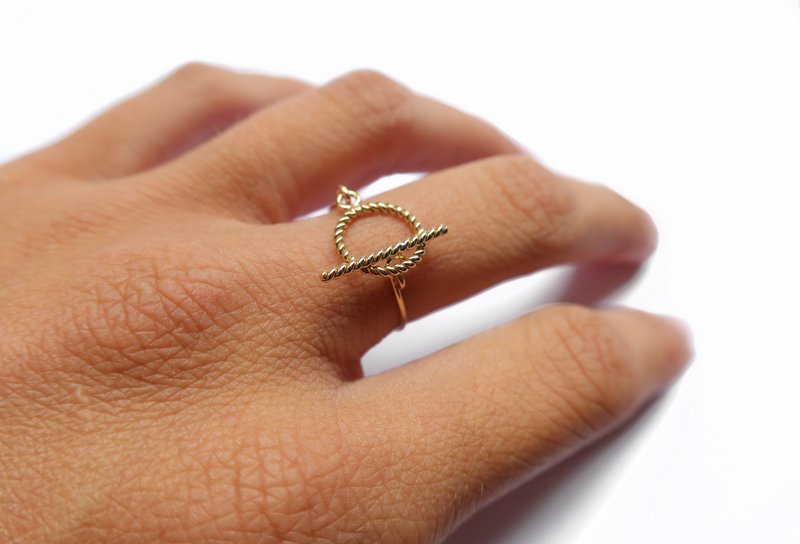 gold plated MARTA ring