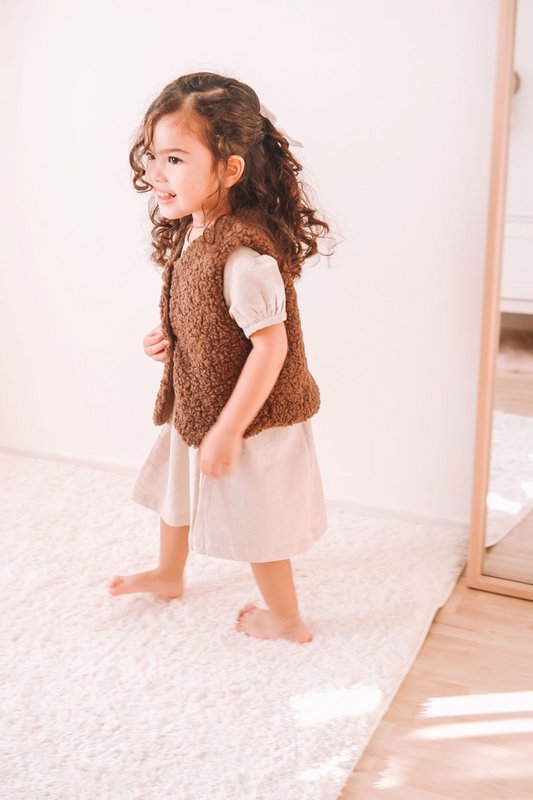 MON GILET TEDDY