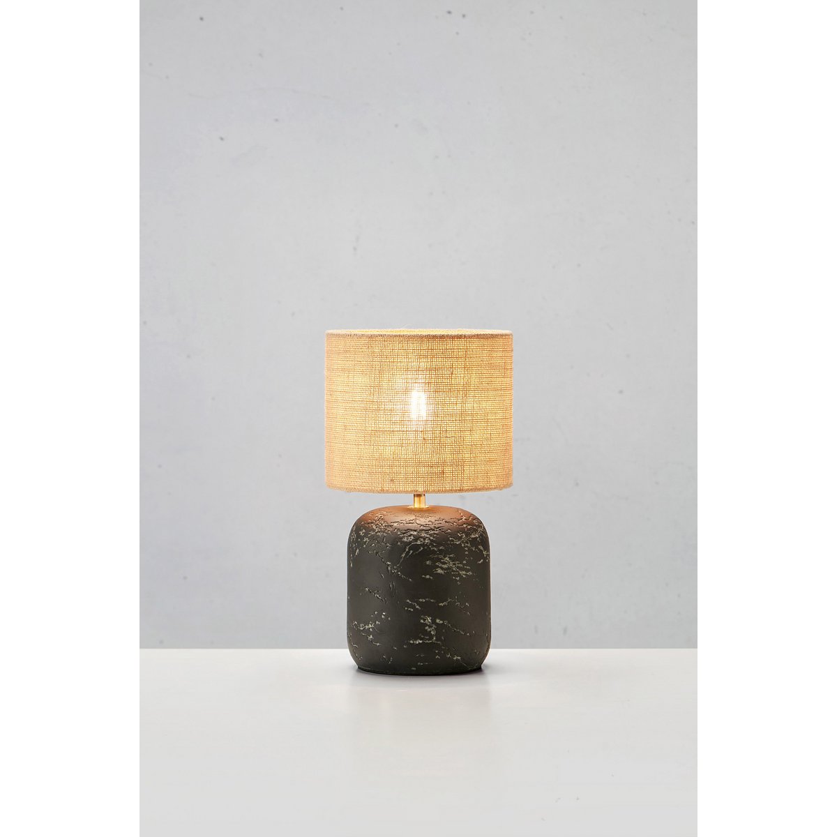 MONTAGNA Tisch 1L 45cm Schwarz/Natur