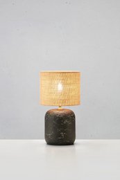 MONTAGNA Tisch 1L 45cm Schwarz/Natur