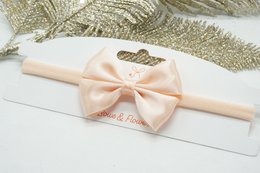 Nylon hårbånd almindelig mini satin